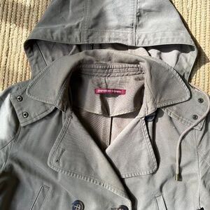 Comptoir de Cotonniers - Khaki Cotton Trench with hood